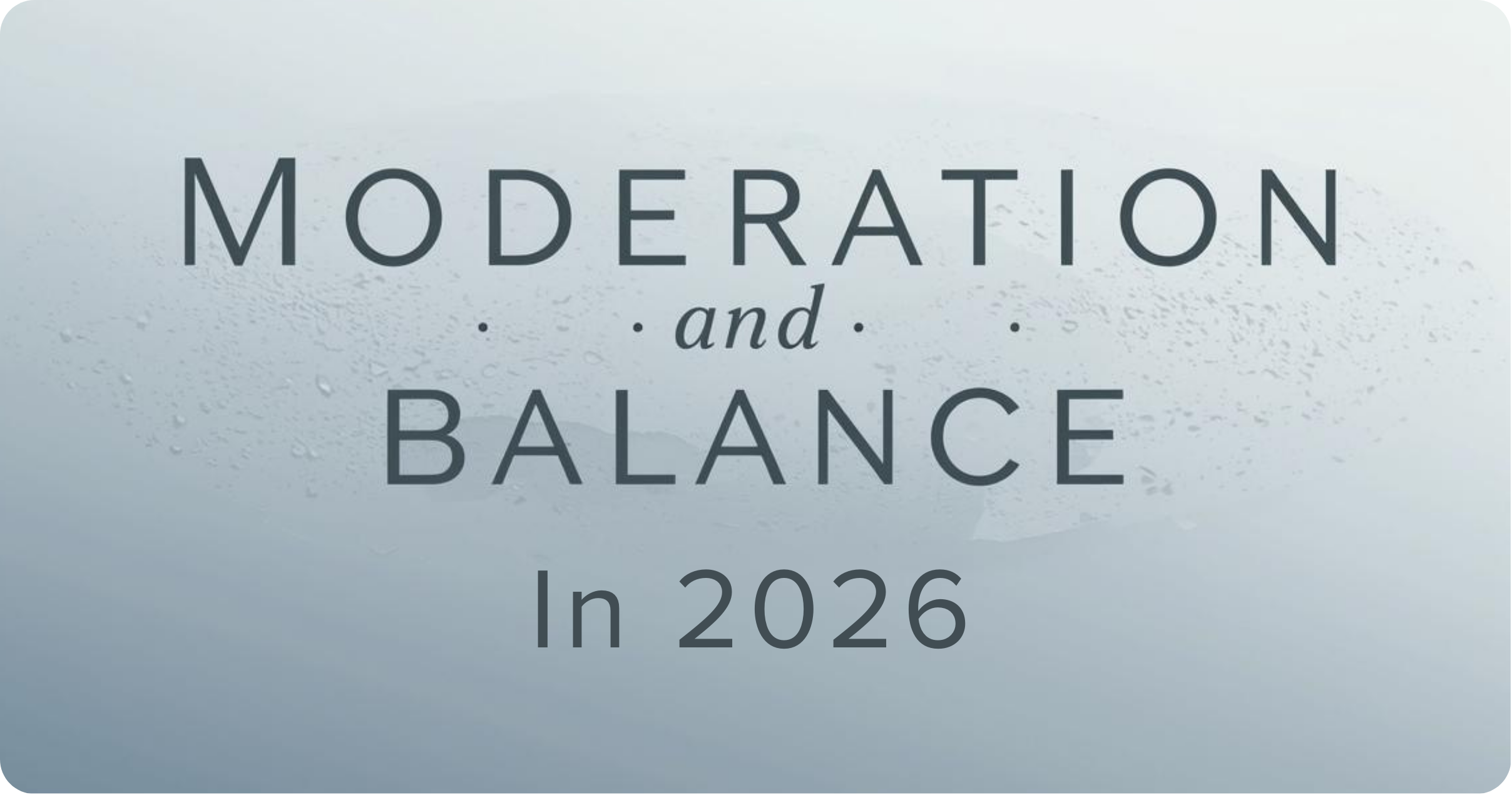 Moderation